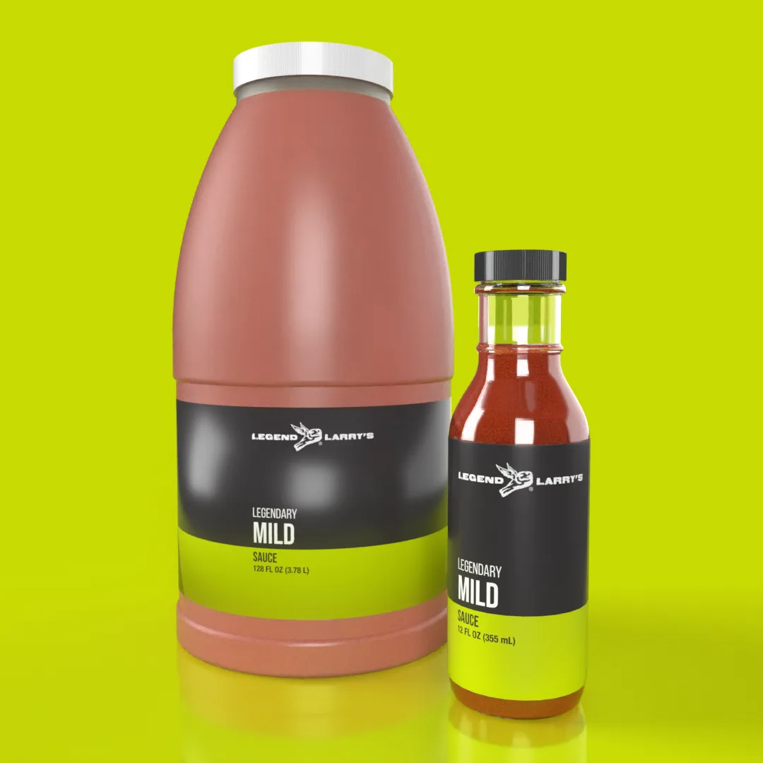 Mild sauce bottle