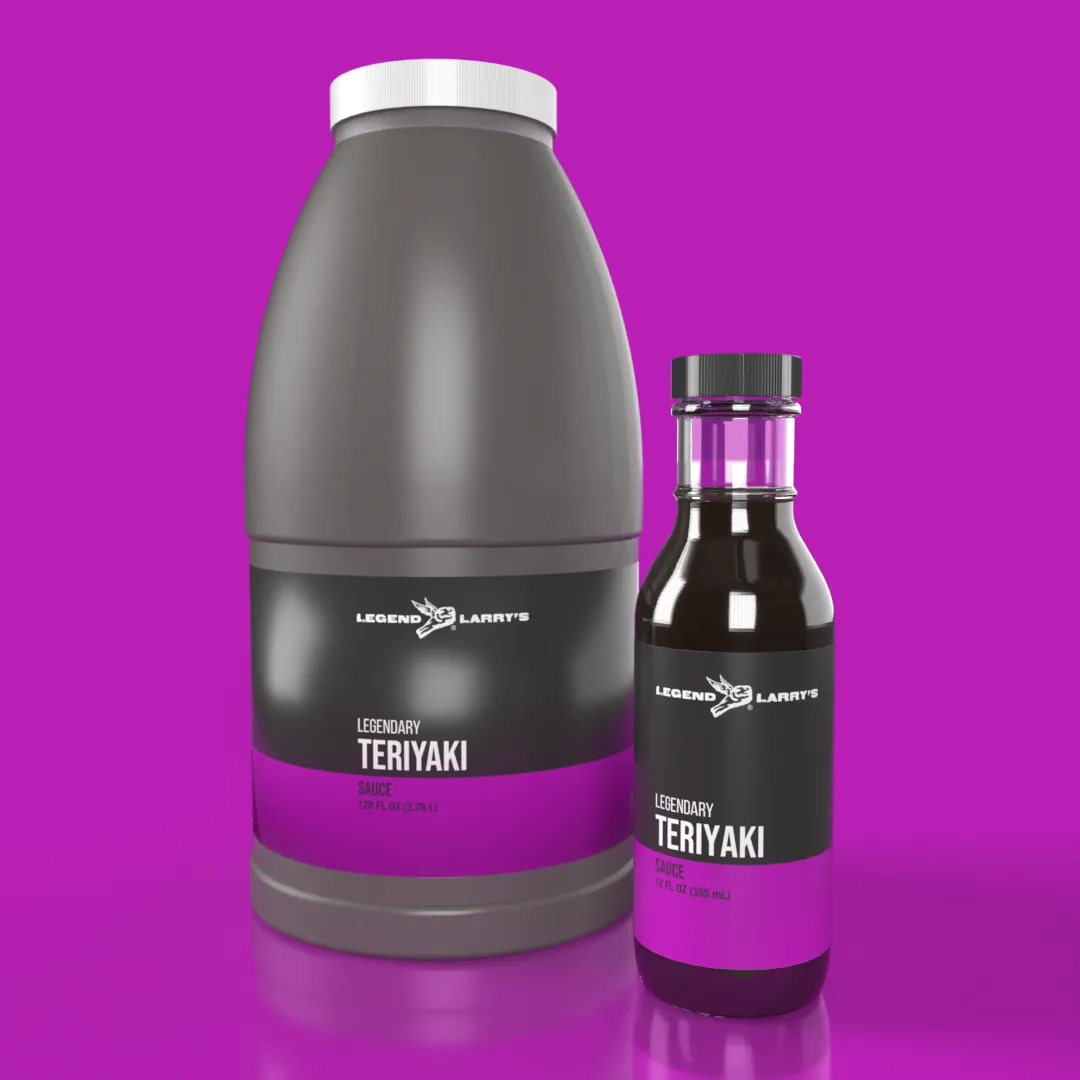 Teriyaki sauce bottle
